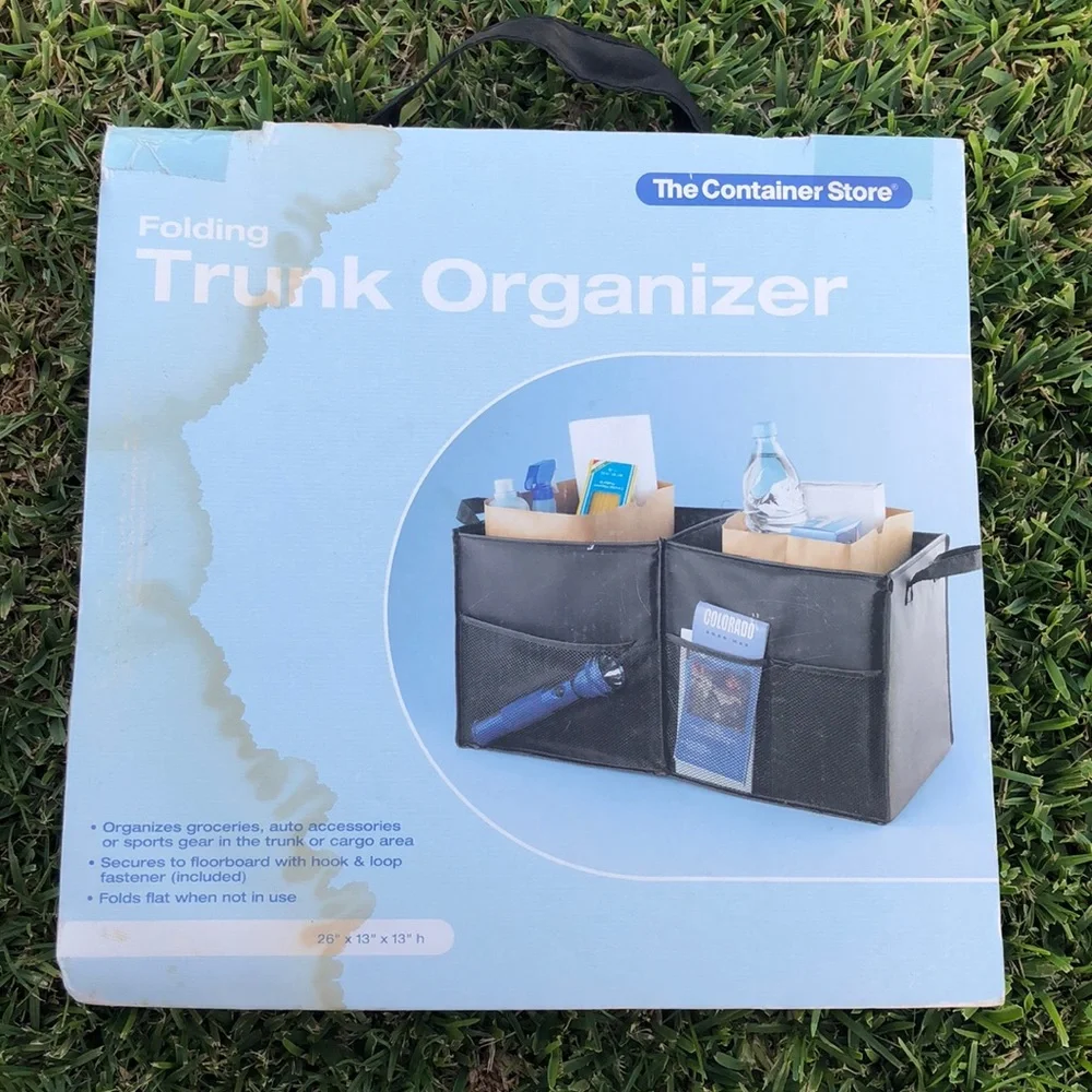 Folding Trunk Organizer- Container Store New